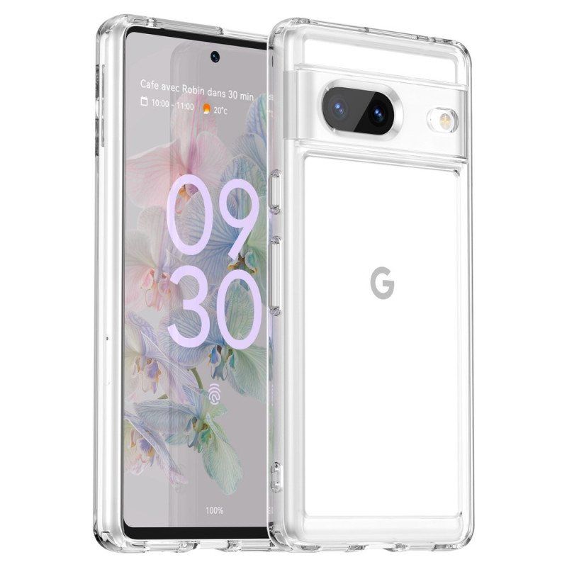 Deksel Til Google Pixel 7 Transparent Candy Series