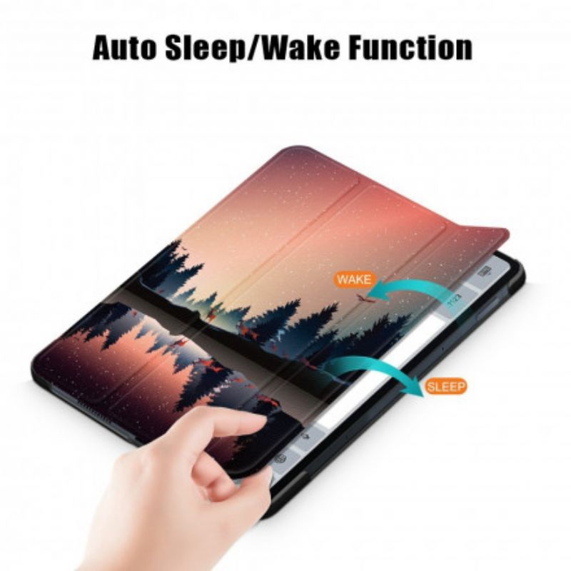 Smart Case Xiaomi Pad 5 Forsterket Skog