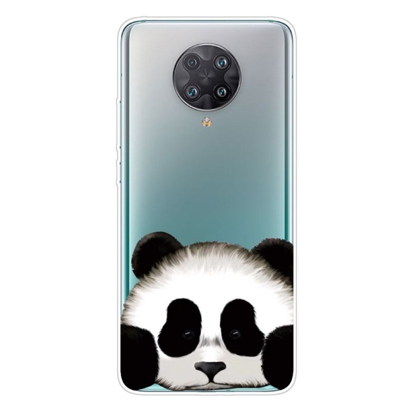 Deksel for Xiaomi Poco F2 Pro Gjennomsiktig Panda