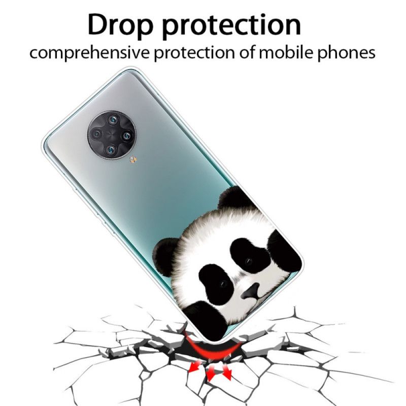 Deksel for Xiaomi Poco F2 Pro Gjennomsiktig Panda