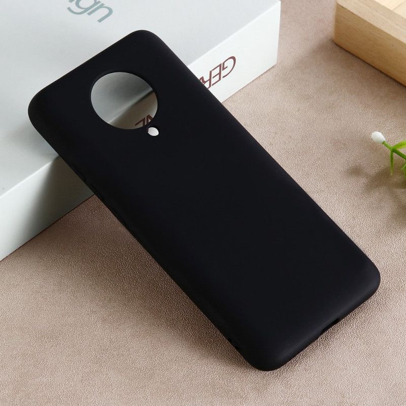 Deksel Xiaomi Poco F2 Pro Svart Flytende Silikon Design