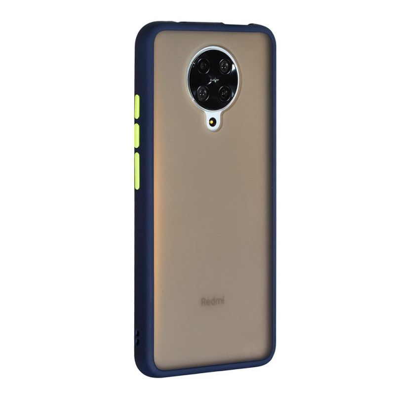 Deksel Xiaomi Poco F2 Pro Svart Matte Og Fargede Kanter