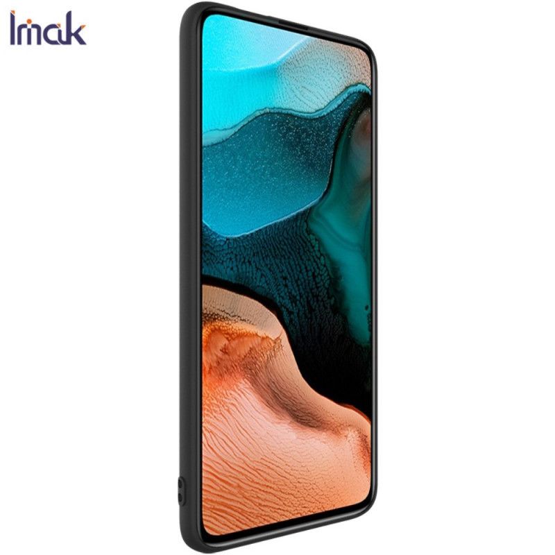 Deksel Xiaomi Poco F2 Pro Svart Uc-1-Serien Silikonmatte Imak