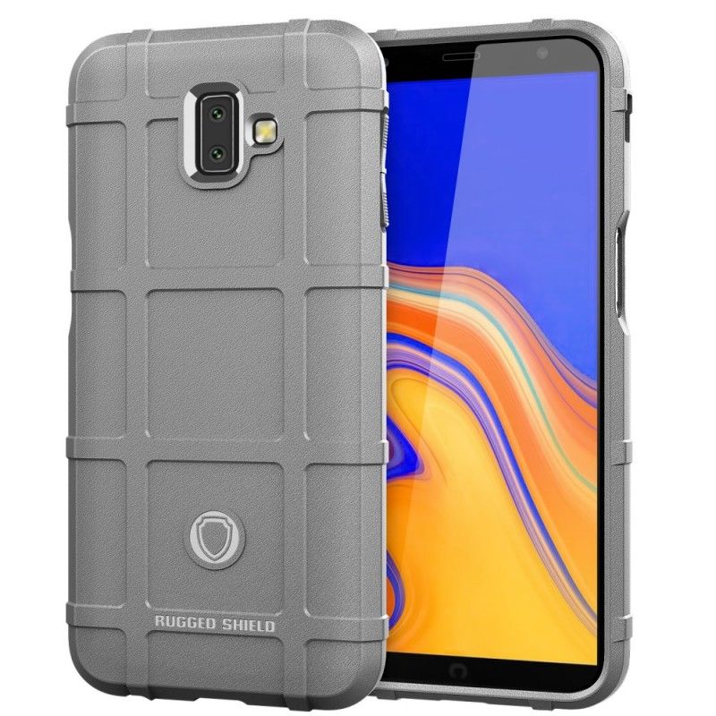 Deksel Samsung Galaxy J6 Plus Svart Robust Skjold