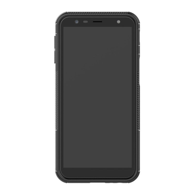 Deksel Samsung Galaxy J6 Plus Svart Ultra Motstand