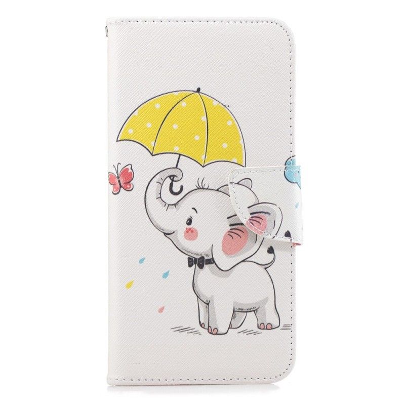 Folio Deksel Samsung Galaxy J6 Plus Baby Elefant