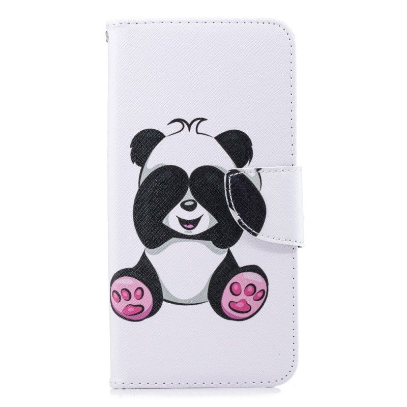 Folio Deksel Samsung Galaxy J6 Plus Morsom Panda Beskyttelse