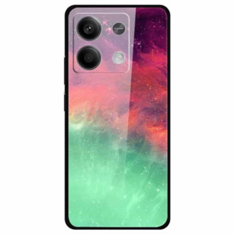 Deksel Xiaomi Redmi Note 13 5g Mobildeksel Fargerik Nebula Herdet Glass