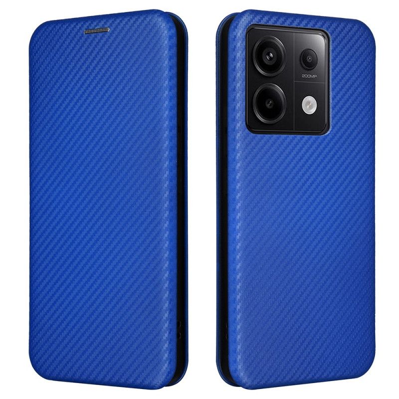 Folio Deksel Til Xiaomi Redmi Note 13 5g Karbonfiber