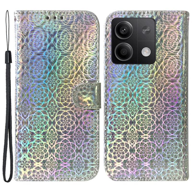 Folio Deksel Til Xiaomi Redmi Note 13 5g Strappy Disco