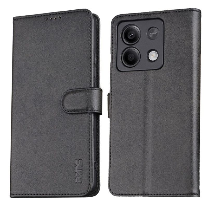 Folio Deksel Xiaomi Redmi Note 13 5g Azns Skinneffekt Beskyttelse Deksel