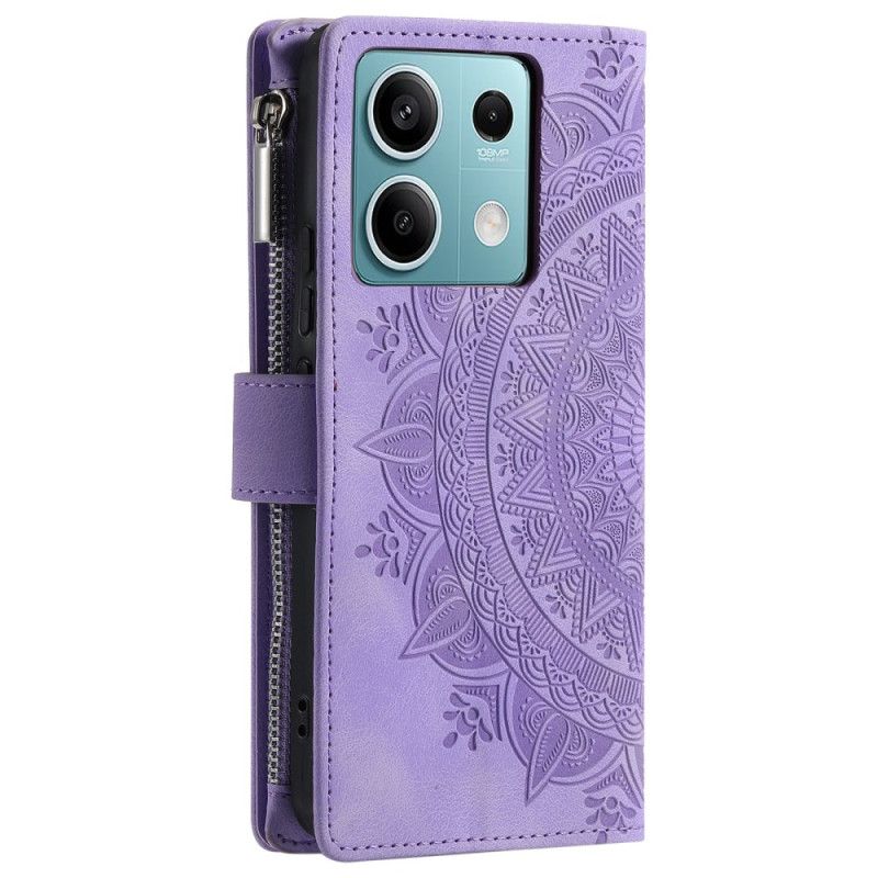 Folio Deksel Xiaomi Redmi Note 13 5g Mandala Strap Lommebok