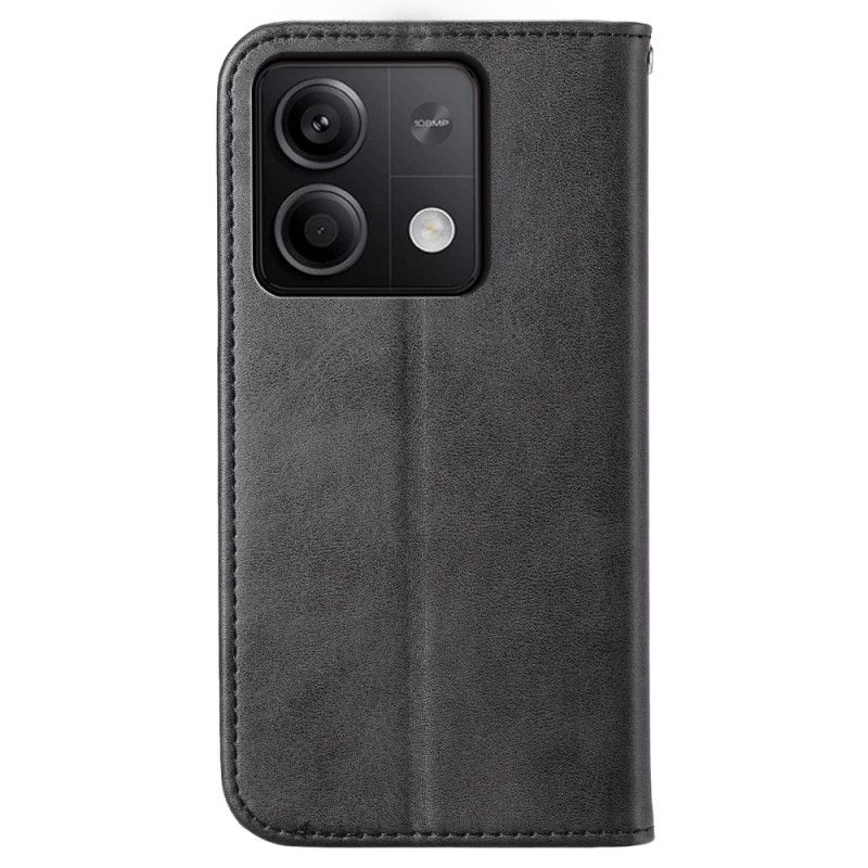 Folio Deksel Xiaomi Redmi Note 13 5g Strappy Diamond Design