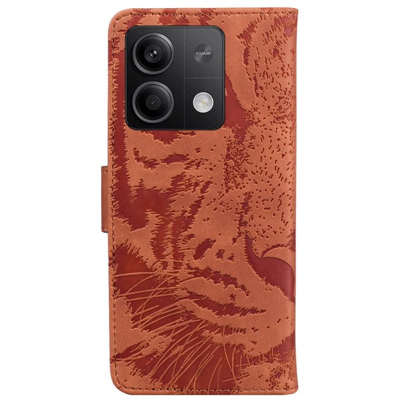 Folio Deksel Xiaomi Redmi Note 13 5g Tiger Footprint