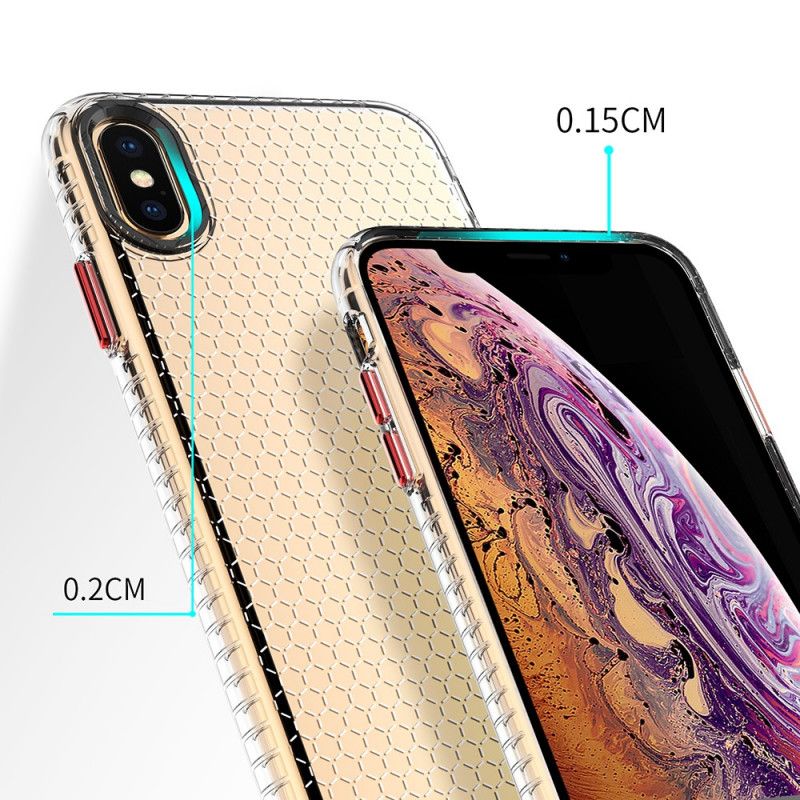 Deksel iPhone XS Max Svart Design Bikakestil Anti-fall