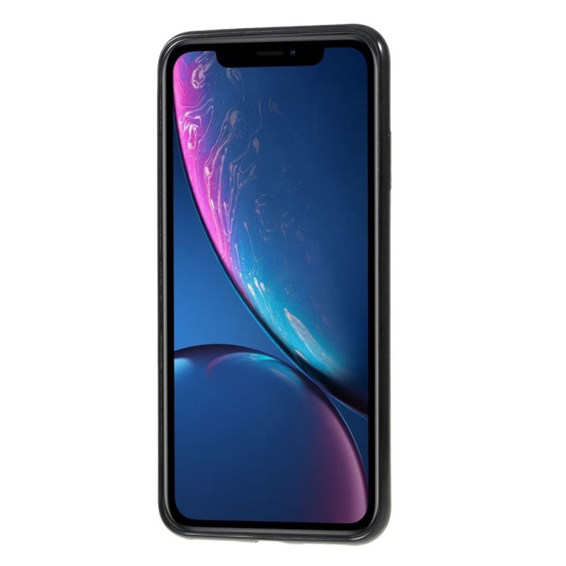 Deksel iPhone XS Max Svart Diamanttekstur