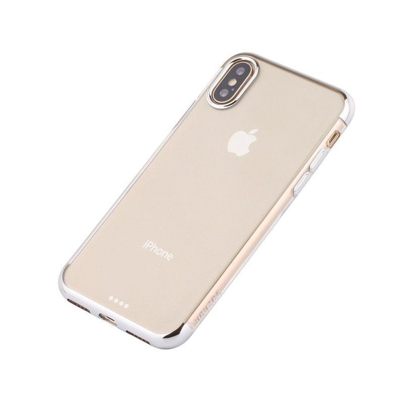 Deksel iPhone XS Max Svart Suladakrystall Beskyttelse