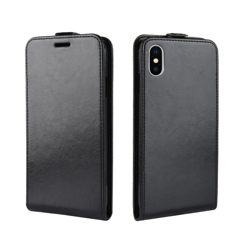 Folio Deksel for iPhone XS Max Svart Sammenleggbar