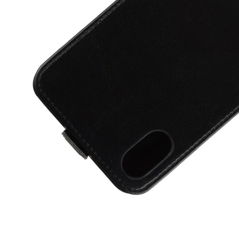 Folio Deksel for iPhone XS Max Svart Sammenleggbar