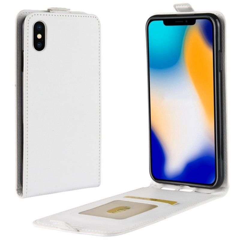 Folio Deksel for iPhone XS Max Svart Sammenleggbar