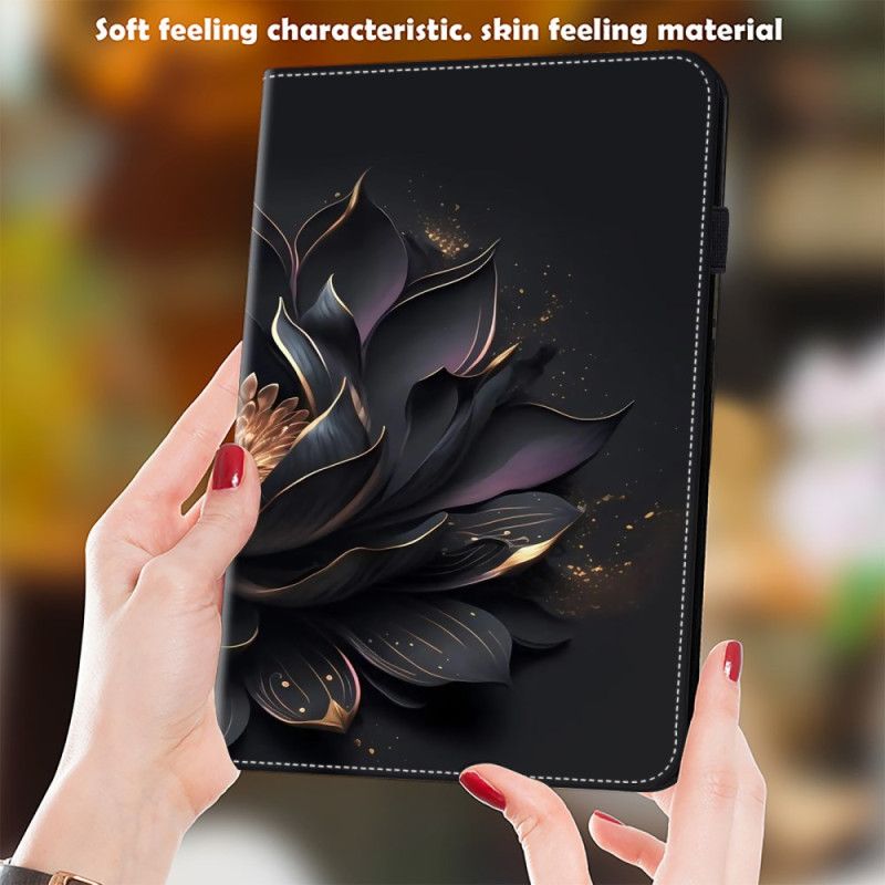 Case Etui Samsung Galaxy Tab S9 Plus Mobildeksel Lilla Lotus