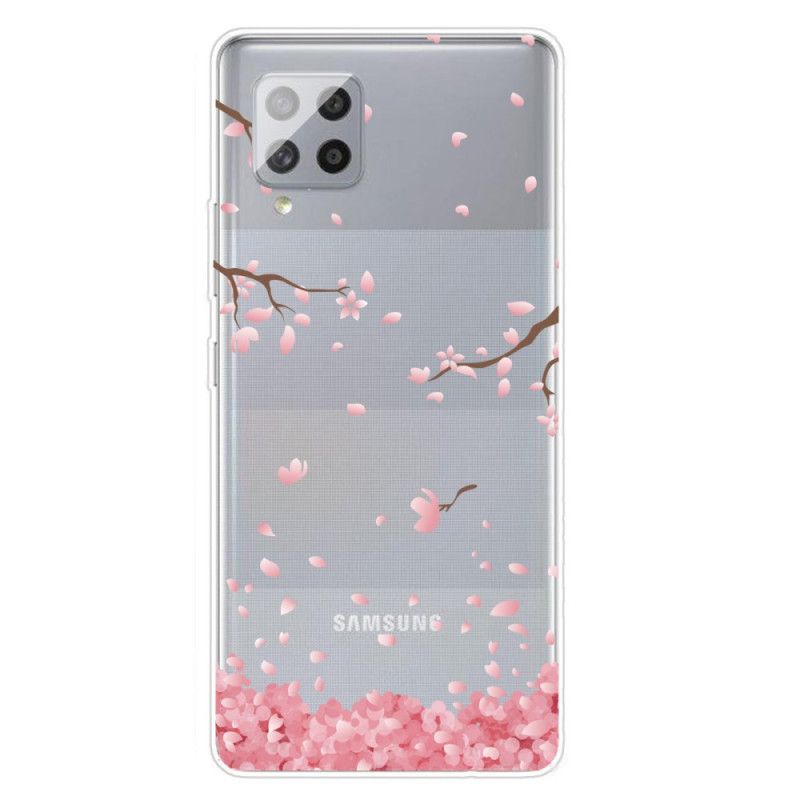 Deksel Samsung Galaxy A42 5G Blomstrende Grener Beskyttelse