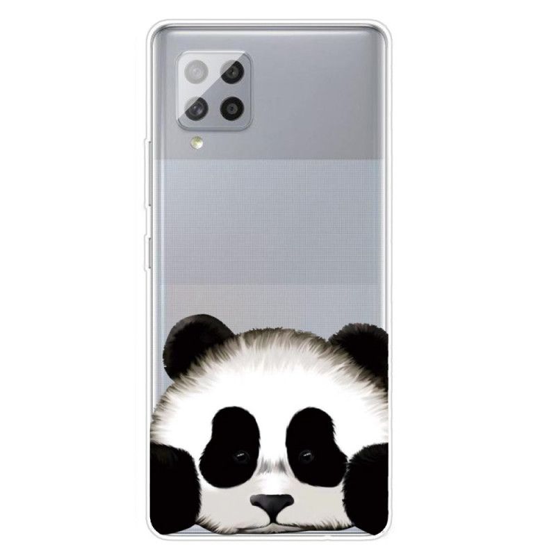 Deksel Samsung Galaxy A42 5G Gjennomsiktig Panda