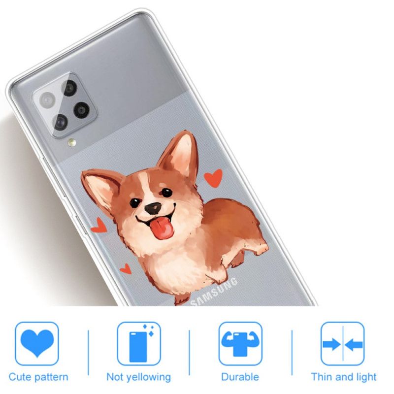 Deksel Samsung Galaxy A42 5G Mobildeksel Den Lille Hunden Min