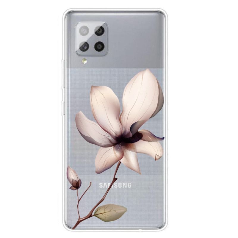 Deksel Samsung Galaxy A42 5G Premium Blomster