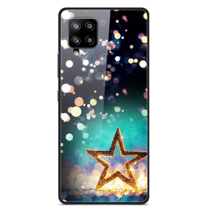 Deksel Samsung Galaxy A42 5G Stjerneherdet Glass