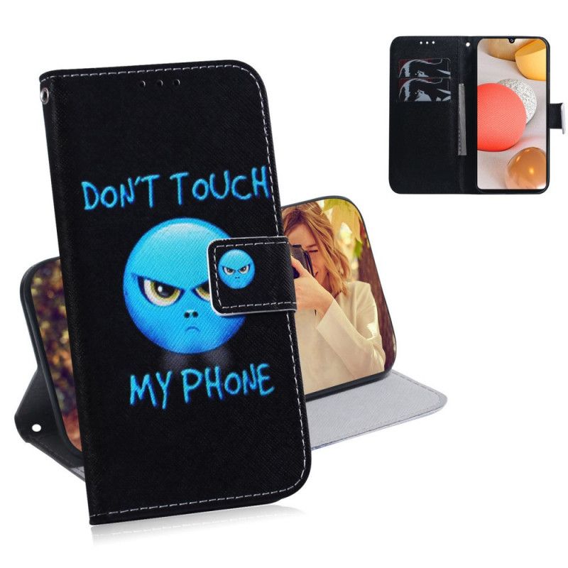 Folio Deksel for Samsung Galaxy A42 5G Emoji-Telefon