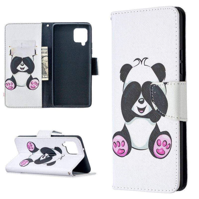 Folio Deksel Samsung Galaxy A42 5G Morsom Panda