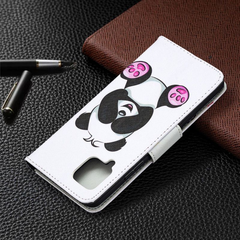 Folio Deksel Samsung Galaxy A42 5G Morsom Panda