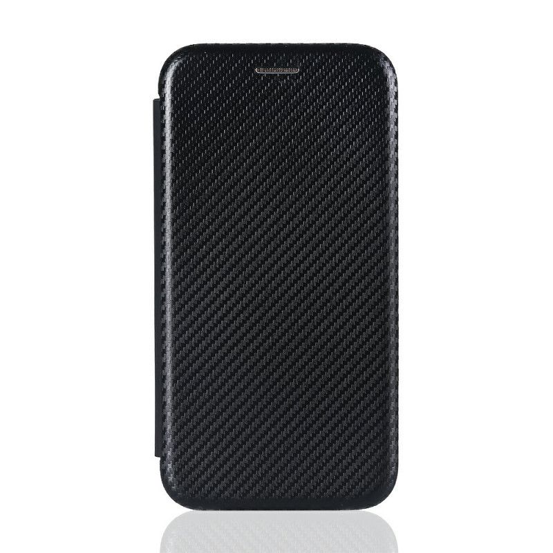 Folio Deksel Samsung Galaxy A42 5G Svart Karbonfiber