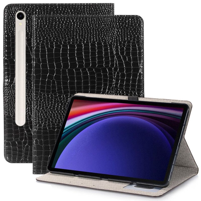 Etui Samsung Galaxy Tab S9 Krokodillestil Beskyttelse Deksel