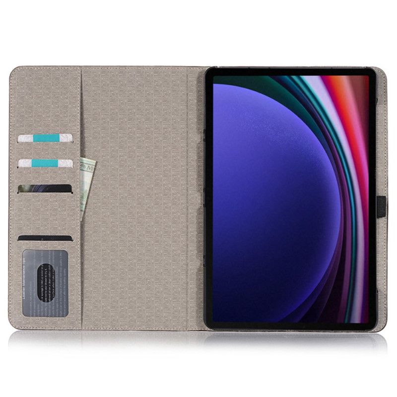 Etui Samsung Galaxy Tab S9 Krokodillestil Beskyttelse Deksel