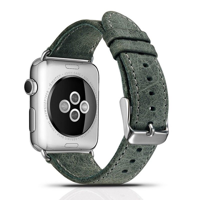 Apple Watch 42Mm Lærrem Slangeskinn