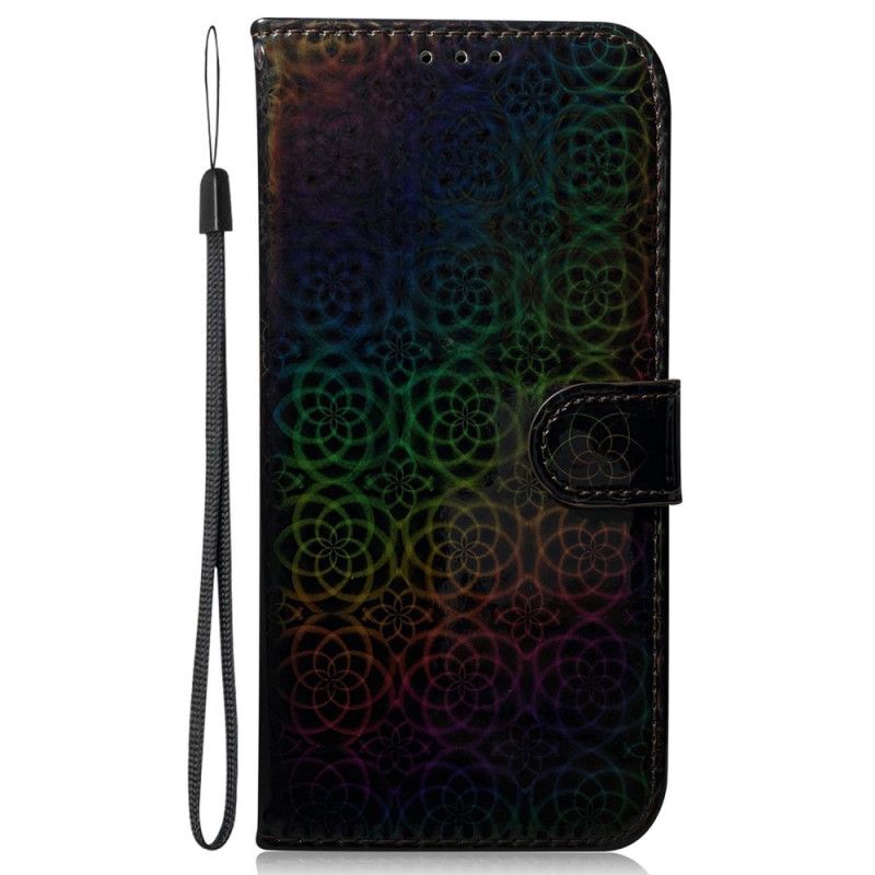 Folio Deksel Google Pixel 8 Pro Strappy Disco Beskyttelse Deksel