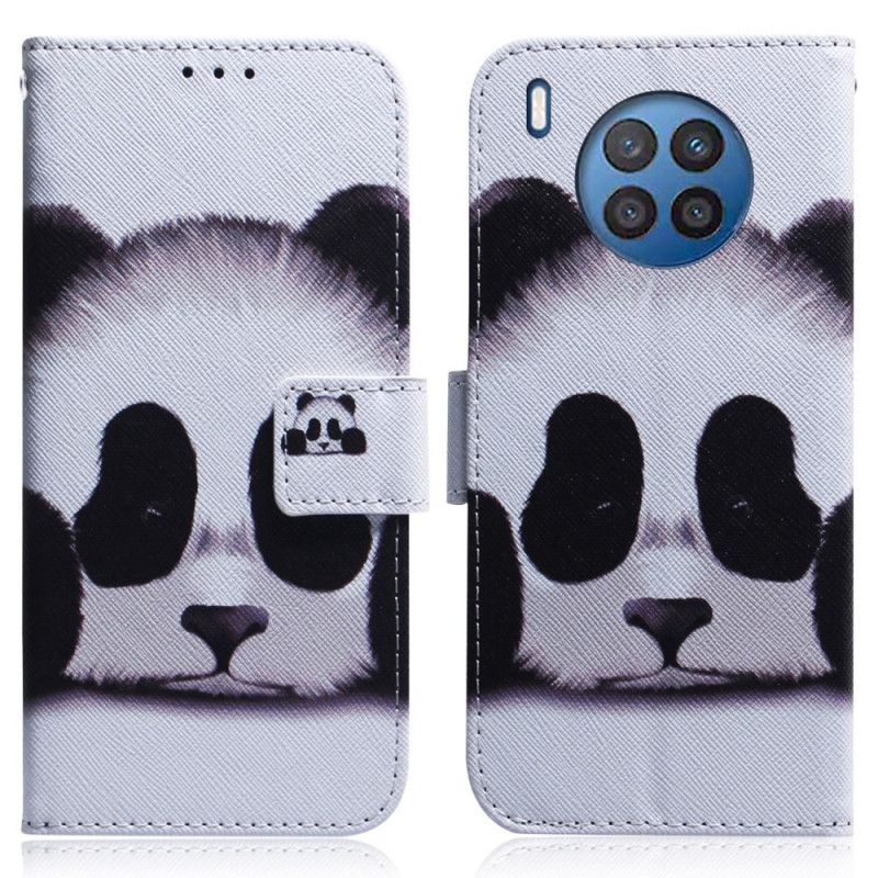 Folio Deksel Huawei Nova 8i / Honor 50 Lite Panda Face