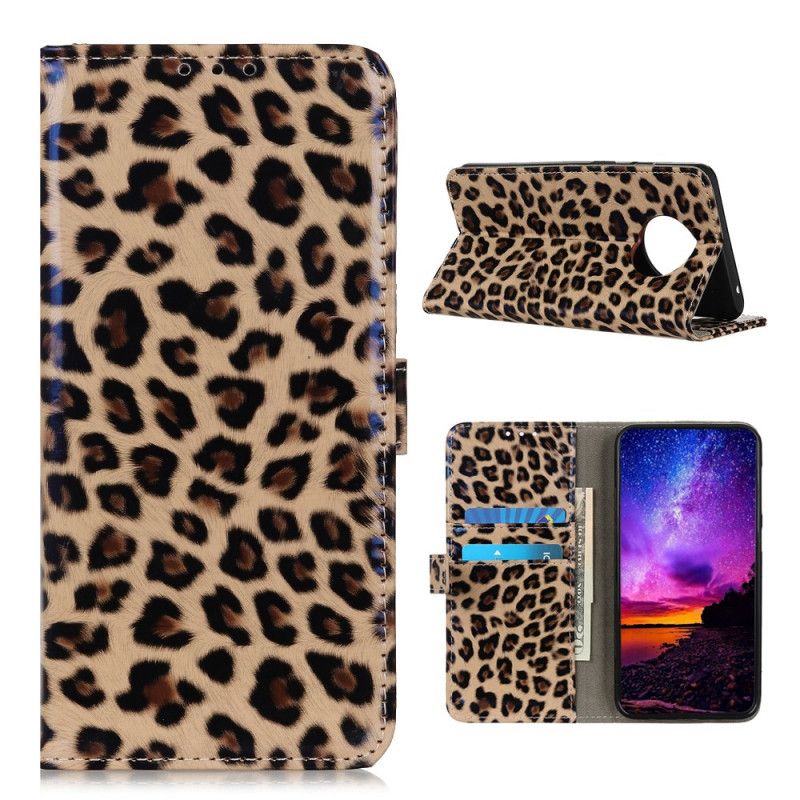 Folio Deksel for Huawei Mate 40 Pro Leopard