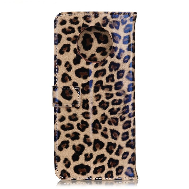 Folio Deksel for Huawei Mate 40 Pro Leopard