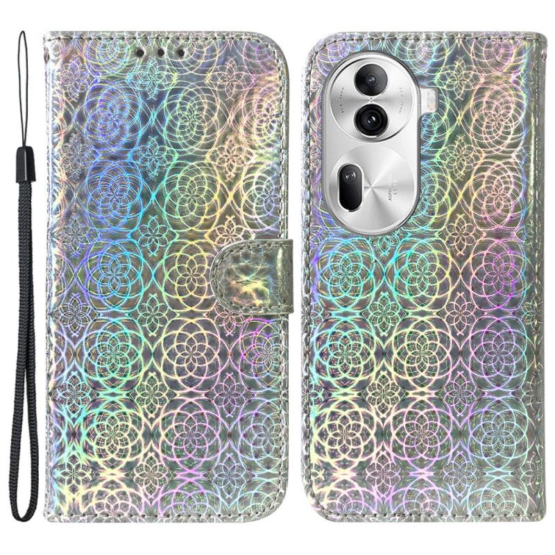 Folio Deksel Oppo Reno 11 Pro 5g Strappy Disco Style