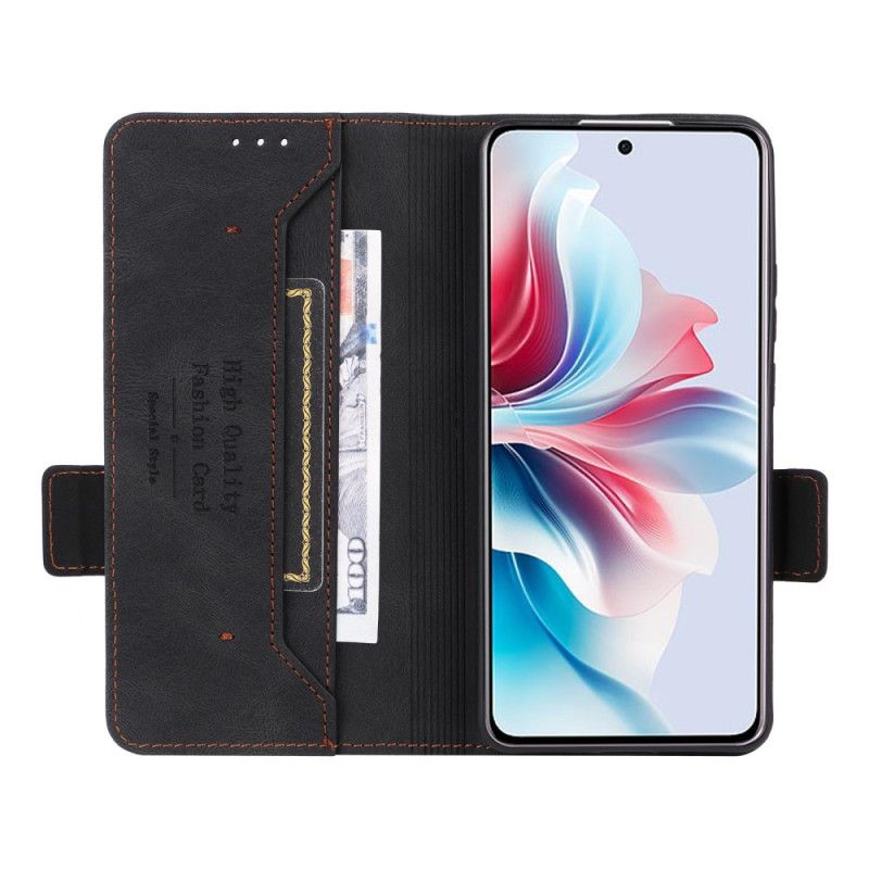 Folio Deksel Oppo Reno 11f 5g Retrodesign Beskyttelse Deksel