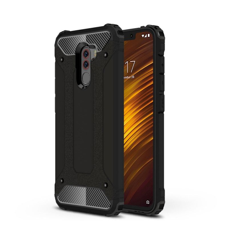 Deksel for Xiaomi Pocophone F1 Svart Overlevende