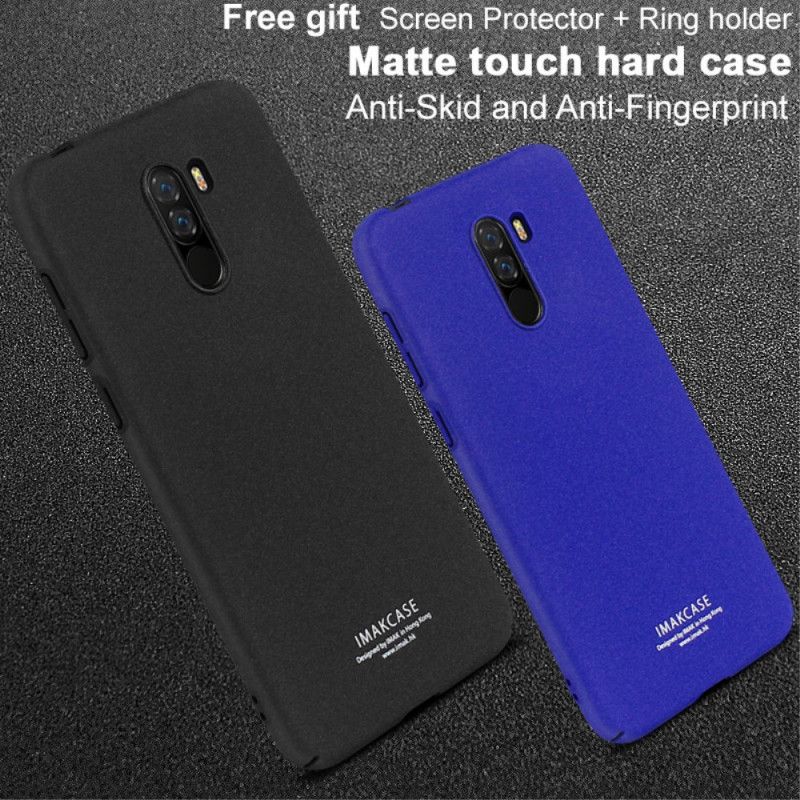 Deksel Xiaomi Pocophone F1 Mørkeblå Ring