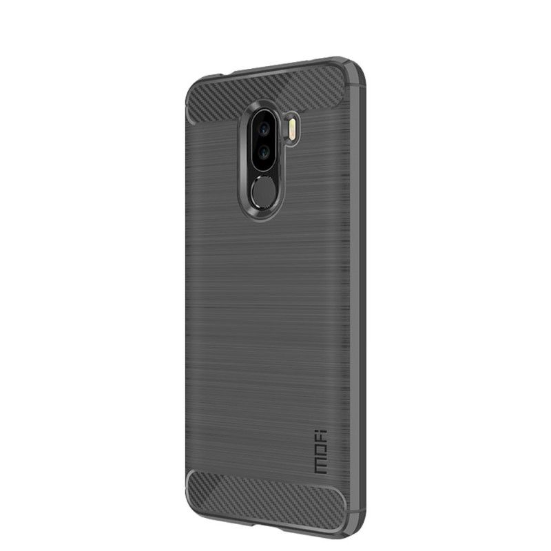 Deksel Xiaomi Pocophone F1 Svart Mofi Børstet Karbonfiber Beskyttelse