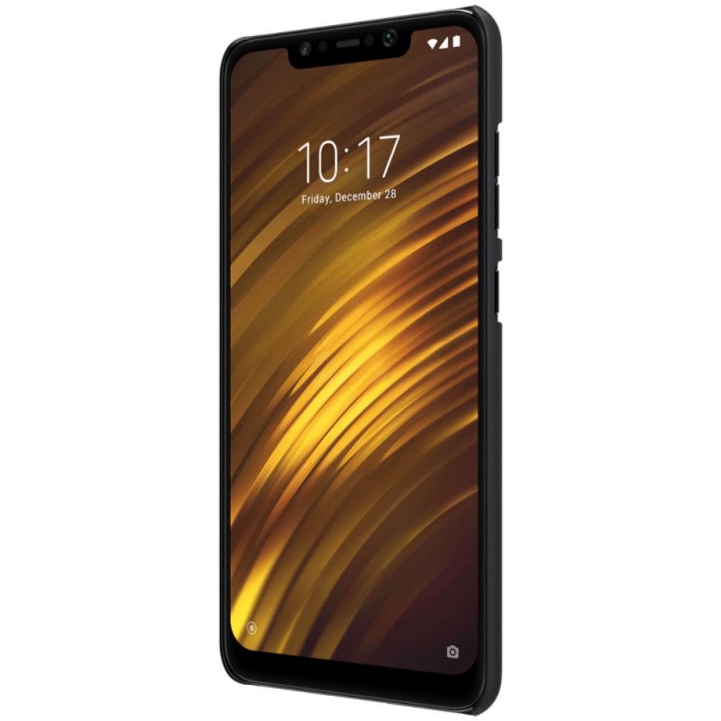 Deksel Xiaomi Pocophone F1 Svart Stiv Frostet Nillkin Beskyttelse