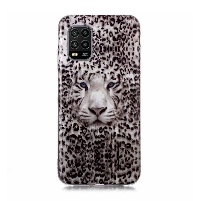 Deksel for Xiaomi Mi 10 Lite Fluorescerende Leopard