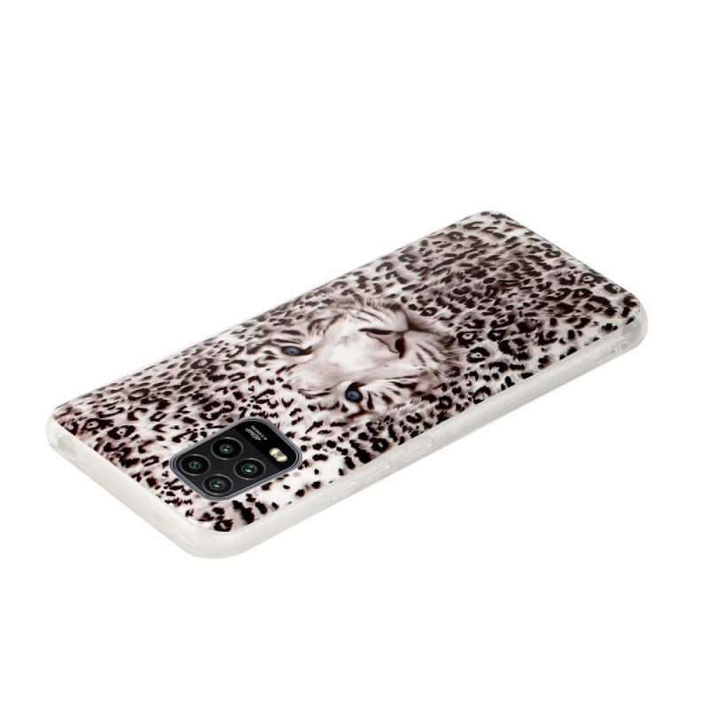 Deksel for Xiaomi Mi 10 Lite Fluorescerende Leopard