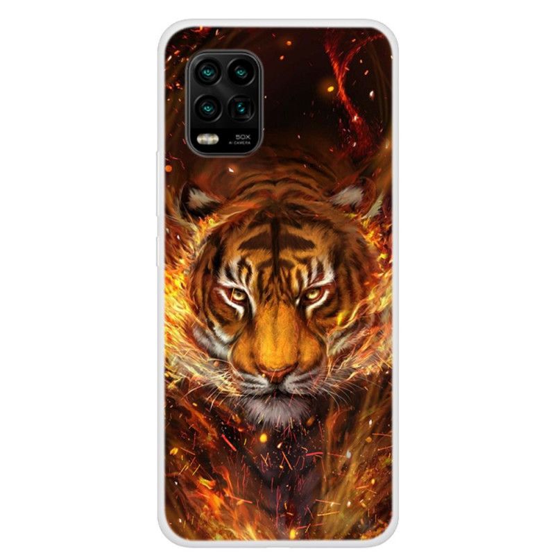 Deksel Xiaomi Mi 10 Lite Branntiger Anti-fall